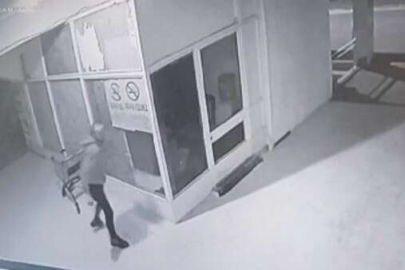 Bursa'da pilavcı dükkanından hırsızlık kamerada