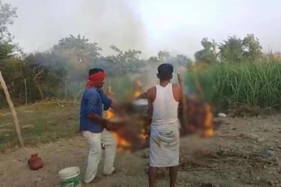 Gelin ve damat evlendikleri günün gecesinde öldü