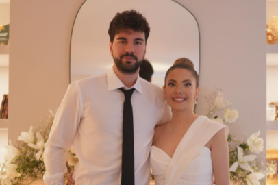 Eda Ece ile Buğrahan Tuncer evlendi