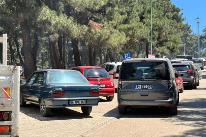 Bursa'da piknik alanları doldu taştı