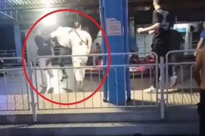 Lunaparkta iki grup arasında kavga