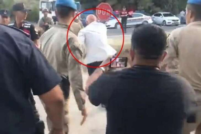 CHP'li Mahmut Tanal jandarma personelini kovaladı