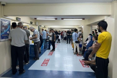 Bursa Nilüfer Vergi dairesinde sistem çöktü!