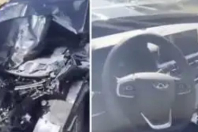 Chery'nin karıştığı kazada hava yastıkları açılmadı