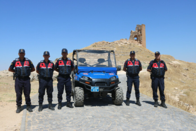 Zerzevan Kalesi ve Mithras Tapınağı emin ellerde… Jandarma koruyor