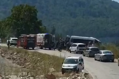 Bursa Orhaneli yolunda kaza!