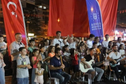 Bursa'da sahne, 'adam olacak' çocukların