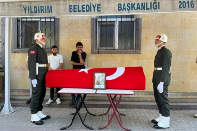 Bursalı şehit son yolculuğuna uğurlanıyor