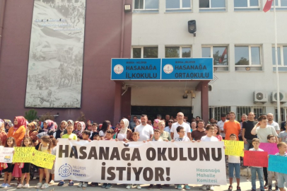 Bursa'da Hasanağa okulunu istiyor: Güvenli eğitim için seslendiler