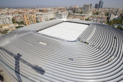Real Madrid'in stadyumu Santiago Bernabeu yenilendi