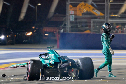 Lance Stroll, Formula 1 Singapur Grand Prix'sinden çekildi