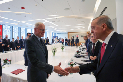 Cumhurbaşkanı Erdoğan düşünce kuruluşu temsilcileriyle bir araya geldi