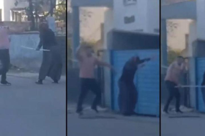 Su borusuyla kavgaya girdi! Elinden alınınca defalarca darp edildi