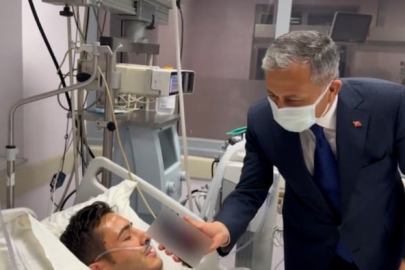 Cumhurbaşkanı Erdoğan, Ankara'daki bombalı saldırıda yaralanan polisle telefonda görüştü