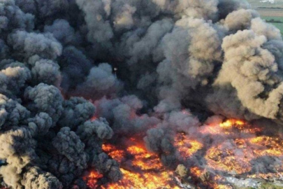 Arjantin'de orman yangını!