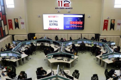 Antalya'da 112 Acil Çağrı Merkezine gelen ihbarların yarısından fazlası gereksiz