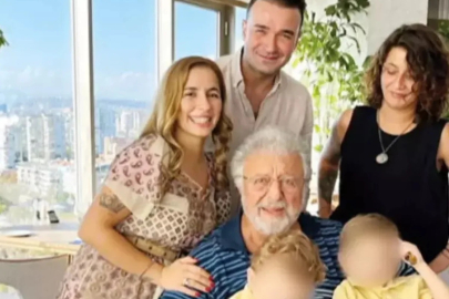 İkiz kızları ortaya çıkan Metin Akpınar'ın torunlarıyla aile pozu gündem oldu