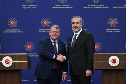 Danimarka Dışişleri Bakanı Rasmussen Türkiye'de