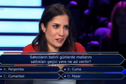 Kim Milyoner Olmak İster'de 2. soruda elenen kadın herkesi şaşırttı! Bakın hangi soruda elendi