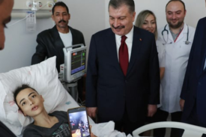 Gazze'den getirilen kanser hastası çocuk CZN Burak ile yemek yapmak istediğini söyledi