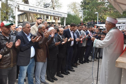 Bursa, Gazze için tek yürek oldu