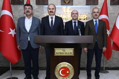 Bakan Uraloğlu Batman'da! 13,5 milyar liralık yatırım yapıldı