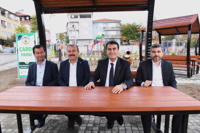 Osmangazi Belediyesi'nden Harmancık'a park