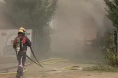 Bursa'da yangın paniği