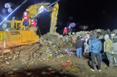 Kayseri'de Belediye işçisi çöplükte kayboldu