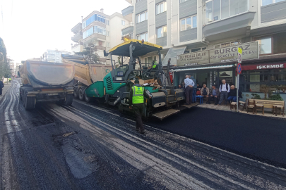 Güzelyalı’nın yolları da güzelleşiyor