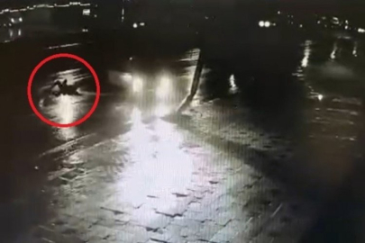 Kaza yapan sürücü canını böyle kurtardı