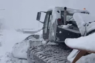 Uludağ'da kar kalınlığı 64 santimetreye ulaştı