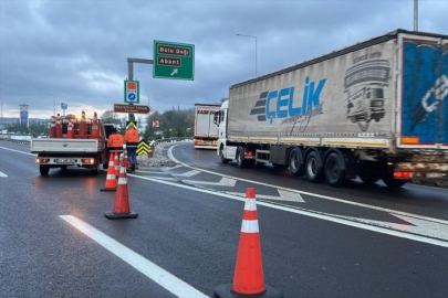Anadolu Otoyolu'nun İstanbul istikameti ulaşıma kapatıldı