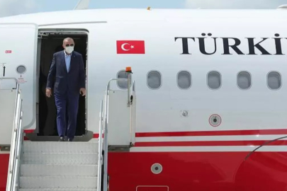 Cumhurbaşkanı Erdoğan, Cezayir'e gitti