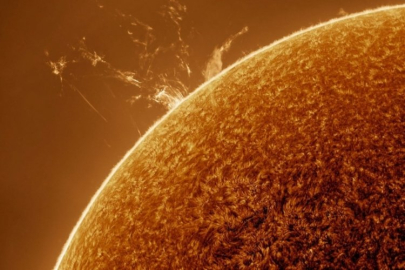 Türk astrofotoğrafçı Güneş fotoğrafı ile ödül kazandı!