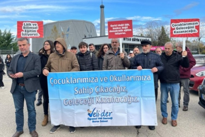 Veli-Der Bursa: Çocuklarımıza ve okullarımıza sahip çıkıyoruz