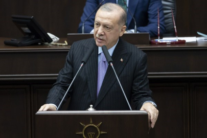 Cumhurbaşkanı Erdoğan partisinin grup toplantısında konuşuyor