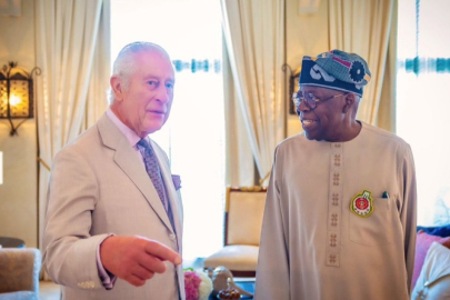 Nijerya Devlet Başkanı Tinubu ile İngiltere Kralı Charles görüştü