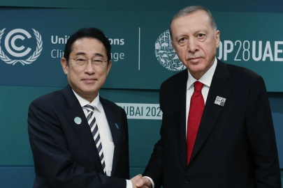 Cumhurbaşkanı Erdoğan, Japonya Başbakanı Kishida'yı kabul etti