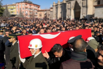 Şehit Piyade Üsteğmen Gökhan Delen, Aksaray'da son yolculuğuna uğurlandı