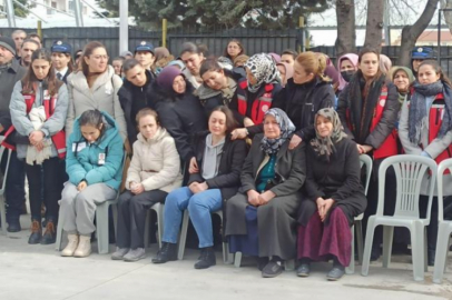Şehit polis memuru Cengiz Parlak, son yolculuğuna uğurlandı