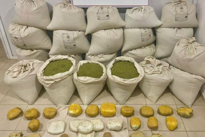 Adana'da su tankında 617,5 kilogram uyuşturucu ele geçirildi