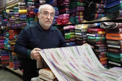 Bursa'dan kutnu kumaşı tedarik ediyor! Osmanlı padişahlarının kaftanlarında kullanılıyordu