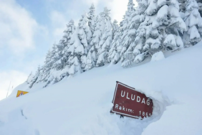 Uludağ'da kar kalınlığı ne kadar?