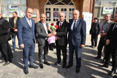 Bursa'da çiftçilere müjdeyi, Belediye Başkanı Davut Aydın verdi