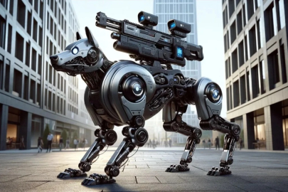 Çin, insan gibi nişan alabilen robot köpek geliştirdi