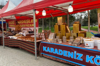 Bursa'da 'Karadeniz Yöresel Ürünler ve Mıhlama Festivali' başladı