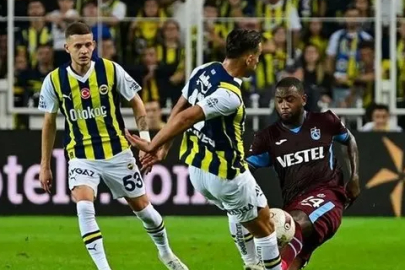 Trabzonspor - Fenerbahçe maçı CANLI YAYIN