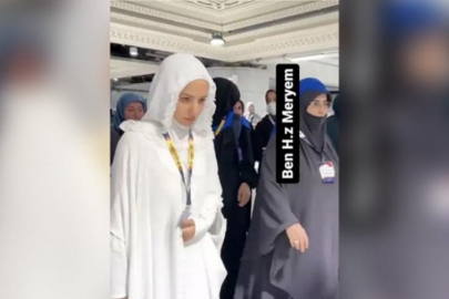 'Hz. Meryem' iddiaları üzerine görüntülerdeki kişiden açıklama geldi