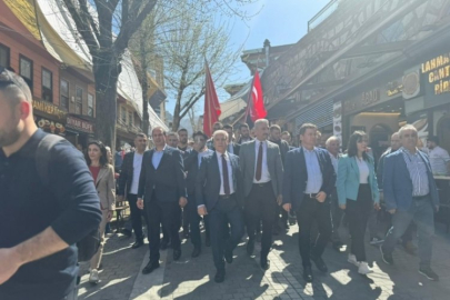 CHP Bursa BBB Adayı Bozbey son saha çalışmalarını gerçekleştiriyor